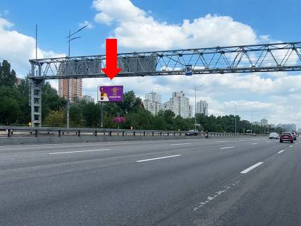Billboard B in Kyiv, 3x6  Bazana av., 1-L, 500 m. vid st.m. "Osokorki", v storonu st.m. "Poznaki", Harkivs'koi pl. Photo 1