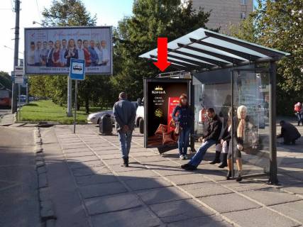 Citylight A in Lviv, 1.8x1.2  Vigovs'kogo st., 89 / Kul'parkivs'ka st. Photo 1