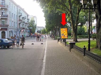 Citylight  in Ternopil, 1.8x1.2  Sevcenka bst., bila kafe "Pirizkova" Photo