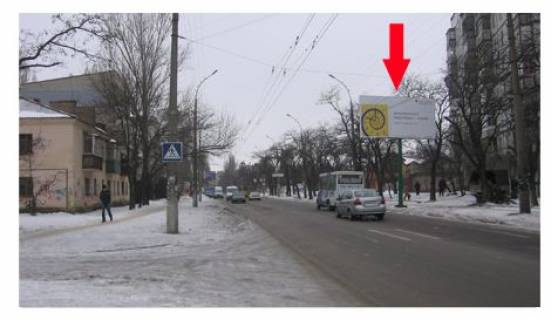 Billboard A in Mykolaiv Karpenko st., 12A, navproti Privatbanku Photo 1
