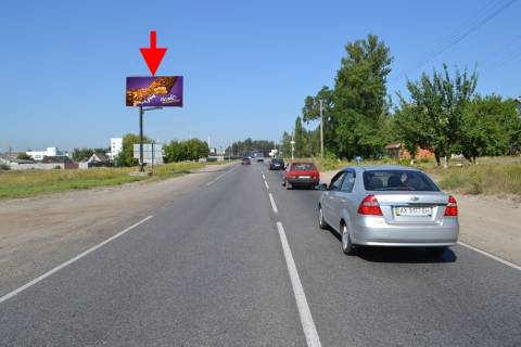 Billboard B in Verifications, 3x6  с. Подвірки, завод "Акваізол", у бік Солоницівки Photo 1