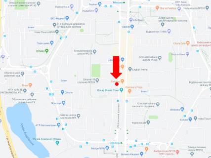 Prismatron, Prism  in Kyiv, 3x6  Obolons'kij pr, 9, bila TRC "Dream Town", v storonu st.m. "Obolon'" - 445811 scheme