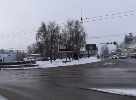 Prismatron, Prism A in Zhytomyr, 3x6  Berdicivs'ka st. / Zujka st., na svitlofori, z centru - 18409 Photo 1