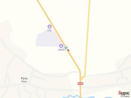 Billboard B in Rava-Ruska Avtodoroga P40, AZS "WOG", v storonu kordonu scheme