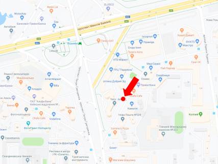 Billboard  in Kyiv, 3x6  Misugi st. 12, v bik av. Grigorenka scheme