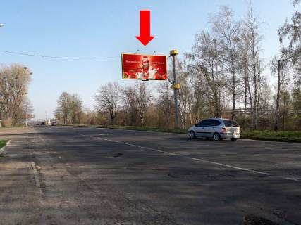 Billboard  in Chernivtsi, 3x6  Galic'kij slah st. / Osinna st., navproti AZS "ANP", z centru Photo 1