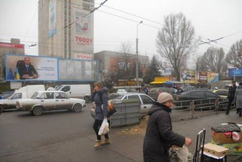 Billboard A in Ternopil, 3x6  Zivova st. / Septic'kogo st., (1) Photo 1