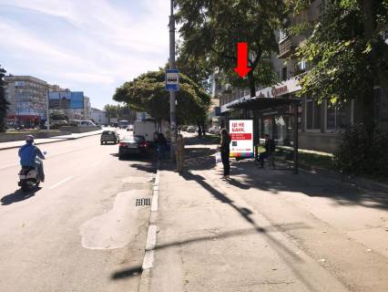 Citylight A in Zhytomyr, 1.8x1.2  Peremogi st., 3, zupinka "Peremogi pl.", centr, v storonu st. Kiivs'koi Photo 1