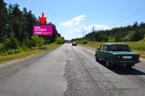 Billboard B in Vasishcheva, 3x6  с. Васищеве, Промислова вул., у бік Змієва Photo 1