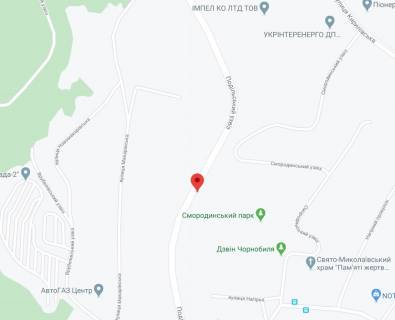 Citylight  in Kyiv, 1.8x1.2  Podil's'kij uzviz, 26, vid Kirilivs'ka st. (kolis. Frunze st.) scheme