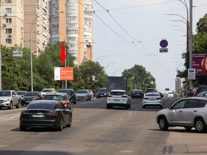 Backlight B in Kyiv, 2.3x3.14  Cornovola st., 12, v storonu st. Sicovih Stril'civ (kolis. st. Artema) Photo 1