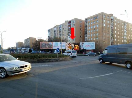 Billboard A in Uzhgorod, 3x6  Legoc'kogo st. / Zan'kovec'koi st., bila supermarketu "Vopak" Photo 1