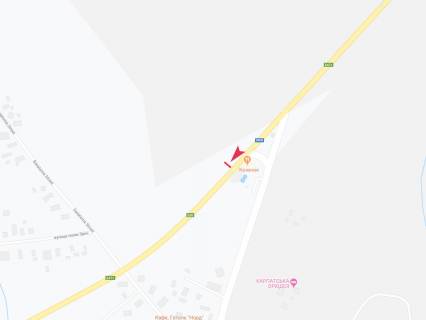 Billboard A in Chinadiyovo, 3x6  смт Чинадійово, (1), Волошина вул. scheme