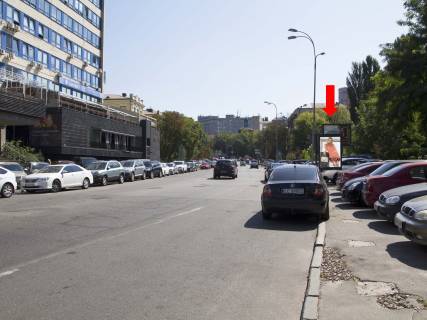 Citylight  in Kyiv, 1.8x1.2  Mecnikova st., 6, bila BC "Parus", restoraniv, v storonu st.m. "Klovs'ka" Photo 1