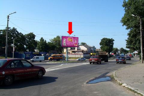 Billboard A in Kremenchuk, 3x6  Leonova st. / Armarkova st. Photo 1