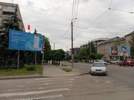 Billboard B in Ivano-Frankivsk, 3x6  Banderi st. - Pobutova (kolis. Rebeta) st. Photo 1