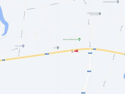 Billboard A in Mykolaivka, 3x6  Автодорога Суми-Батурин (Р-61) 130 км-150 вправо, с. Миколаївка scheme