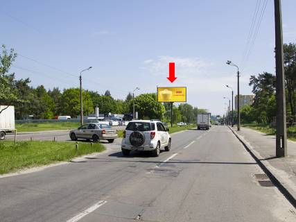 Billboard A in Kyiv, 3x6  Navoi av., 1a, rozdil'nik, v storonu rinku "Unist'", st. Bratislavs'koi Photo 1