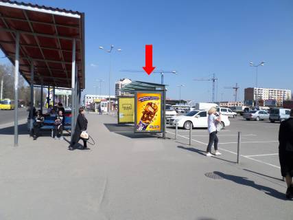 Citylight  in Rivne, 1.8x1.2  Gagarina st., TRC "Cajka", supermarketi "Sil'po", "El'dorado", z centru, A1 Photo 1