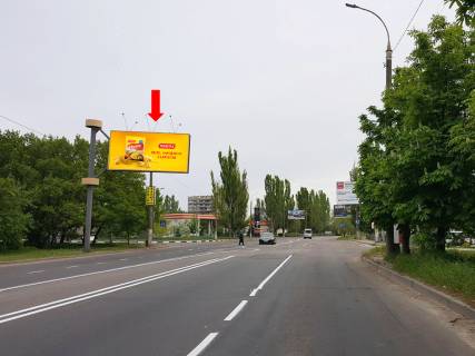 Billboard B in Kherson, 3x6  Mikolaivs'ke sose / Kedrovs'kogo st. (kol. Budennogo st.), avtovokzal, v centr (flazok) Photo 1