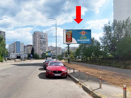 Billboard A in Kyiv, 3x6  Griska, 10 - av. Grigorenka, navproti restoronu "Tarilka", v storonu supermarketiv "Metro", "Epicentr" Photo 1