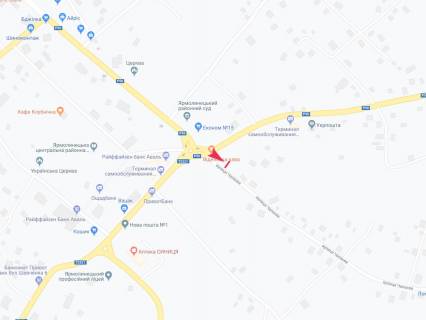 Billboard B in Yarmolintsi, 3x6  смт Ярмолинці, Чапаєва вул. біля розв'язки scheme