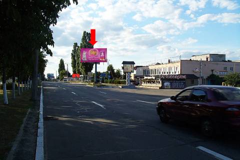 Billboard A in Kremenchuk, 3x6  Kiivs'ka st., viizd v bik m. Kiiv Photo 1