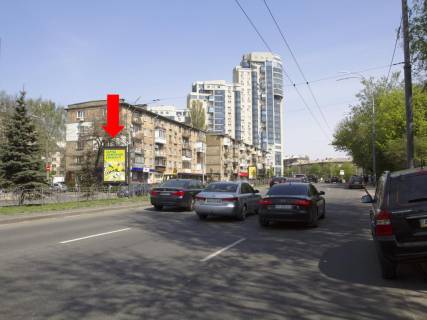 Citylight A in Kyiv, 1.8x1.2  Almazova st. (kolis. Kutuzova st.), 4a, v storonu m. Arsenal'na, rozdil'nik Photo 1