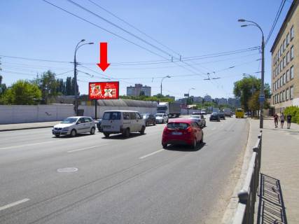 Billboard  in Kyiv, 3x6  Lugova st. - st. Berezans'ka, na svitlofori, v storonu st. Avtozavods'ka, st. Visgorods'ka Photo 1