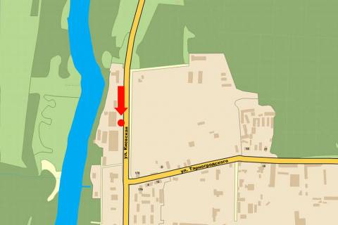 Billboard A in Vinnytsia, 3x6  Kiivs'ka st., bila zooparku "Podil's'kij", rozdil'nik scheme