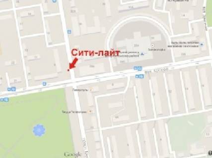 Citylight B in Krivy Rig, 1.8x1.2  Metalurgiv av., 21/2 - Sobornosti (kol. Kosiora) st. scheme