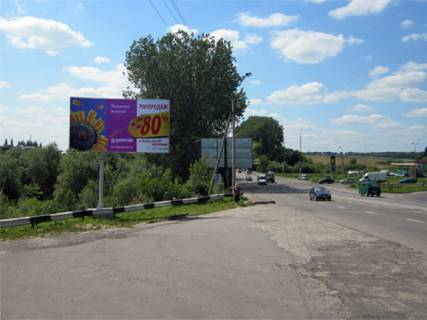 Billboard B in Rivne Dubens'ka st., povorot na Makarova st. Photo 1