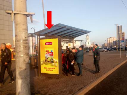 Citylight  in Lviv, 1.8x1.2  Cervonoi Kalini st., 62, zup. TC "VAM" Photo 1