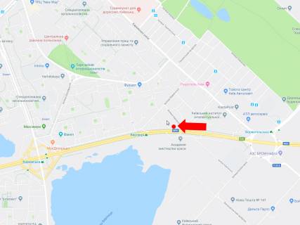 Prismatron, Prism A in Kyiv, 3x6  Bazana av. - st. Cernigivs'ka, st.m. "Virlica", navproti AZS "Glusco", v storonu centru - 194665 scheme