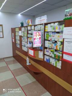 Video Billboard A in Netishin Dibrova mkr., 27, apteka "Koneks", prajs za rolik 10 sek 1 vihid/5 hvilin, na dvostoronn'omu ekrani, vid 144 vihodiv na den'. Rozrahunok dla insih parametriv translacii utocnujte u menedzera. - 387829 Photo 1