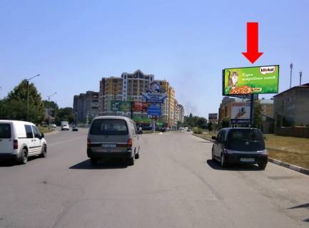 Billboard A in Ivano-Frankivsk, 3x6  Dovzenka st., bila Avtorinku Photo 1