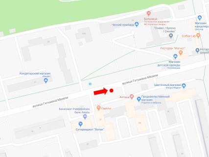 Non-Standard  in Lviv, 2x3.7  Mazepi st., 22 (zup. "Likarna svidkoi dopomogi"), v bik st. Mikolajcuka scheme