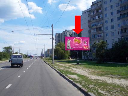 Billboard A in Sumi, 3x6  Geroiv Krut st. (kol. Cerepina st.) / Luspi av., v bik superarketu "Ekomarket" Photo 1