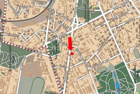 Billboard B in Odessa, 3x6  Segeds'ka st., 7, bila supermarketu "Virtus" scheme