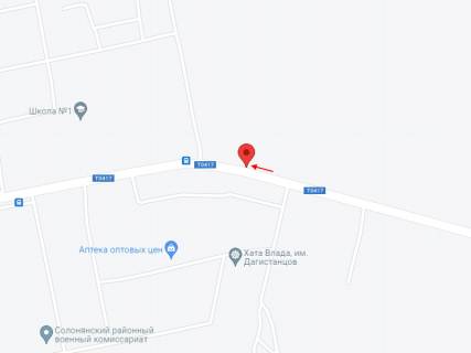 Billboard A in Solon, 6х3  smt. Solone, st. Soborna, 65 (bila budivli "Kinoteatr") scheme