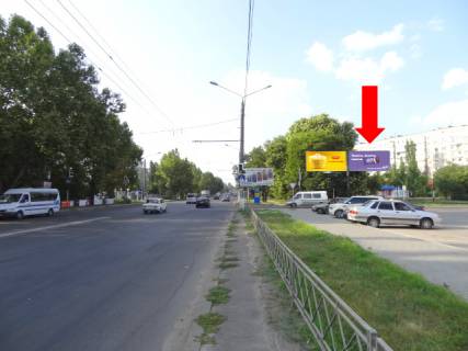 Billboard A in Mykolaiv, 3x6  Geroiv Stalingradu av., 13, bila TRC "Magelan", supermarketiv "Tavria V", "El'dorado", z centru, prava Photo 1