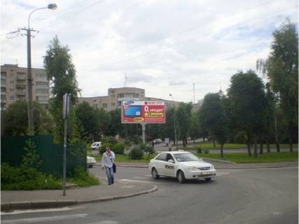 Billboard A in Rivne Mickevica st. - Puskina st. Photo 1