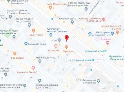 Backlight A in Dnipro (Dnipropetrovsk), 3.14х2.32  prosp. Dmitra Avornic'kogo - st. Vasila Zukovs'kogo scheme