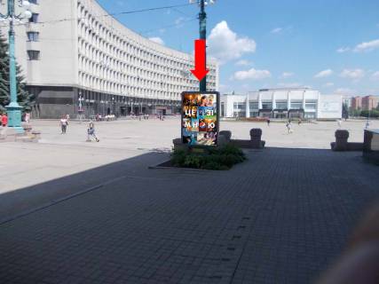 Citylight A in Sumi, 1.8x1.2  Soborna st., bila magazinu "Vodafone" Photo 1