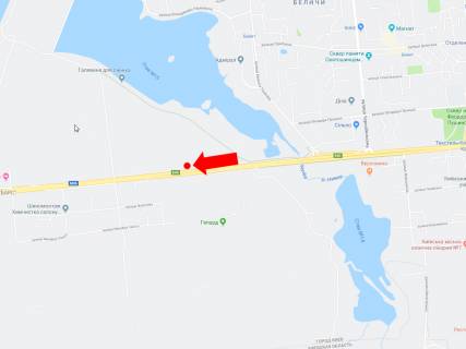 Billboard A in Kyiv, 3x6  Peremogi av., 600 m. vid st. Usakova, z centru scheme