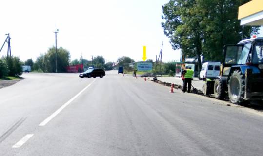 Billboard A in Zhovkva Hmel'nic'kogo st., v'izd v misto, z m. Cervonograd Photo 1