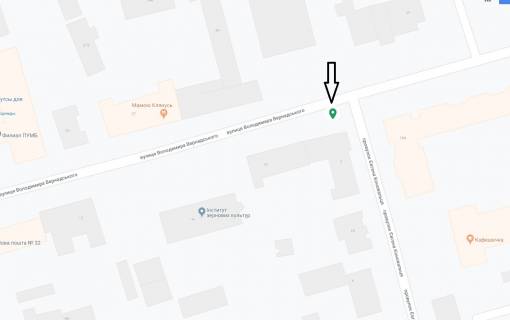 Backlight A in Dnipro (Dnipropetrovsk), 3.14х2.32  st. Vernads'kogo (Dzerzins'kogo), 16  scheme