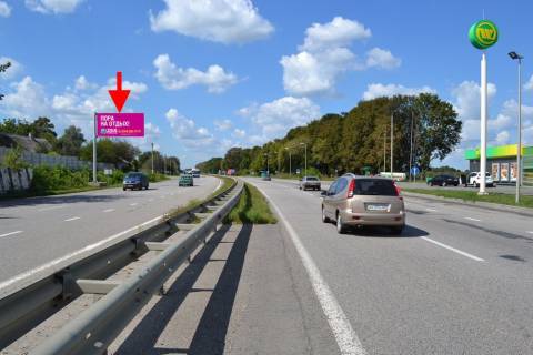 Billboard B in Korotich, 3x6  Траса Київ - Харків, 466 км - с. Коротич, АЗС "WOG", у бік Люботина Photo 1