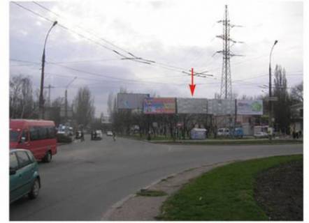 Billboard A in Mykolaiv Bogoavlens'kij av. (kolis. Zovtnevij av.) - Prikordonna st. (kolis. Cigrina st.) Photo 1