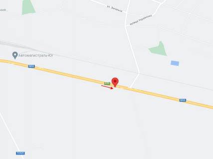 Billboard A in Reclamation, 6х3  M-30, km 1012+777 (pravoruc), Ruh do m. Pavlograd, pered povorotom do s. Znamenivka scheme